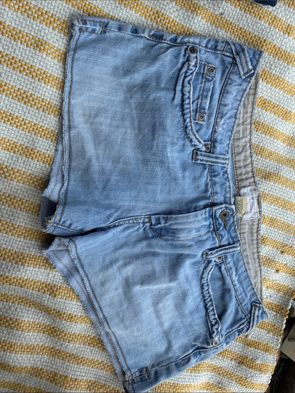 Maurices Light Blue Denim Jean Shorts